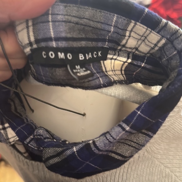 1990’s Como Black vintage Faux Sweater - Picture 5 of 13